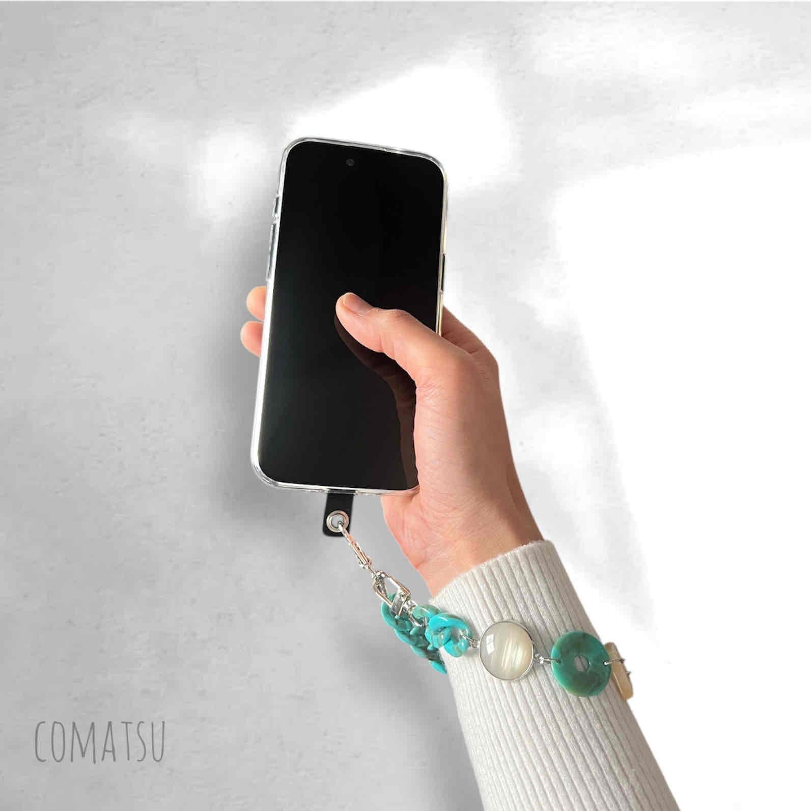 CasualTurquoise ハンドストラップ 落下防止スマホストラップ リストストラップ | 7枚目